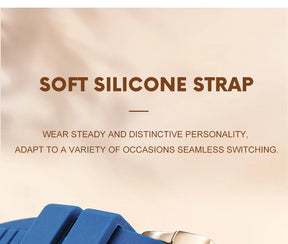 Relógio Masculino Reef Tiger RGA1805 – Quadrado Esportivo de Luxo