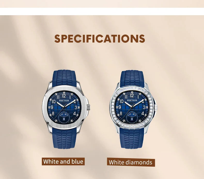 Relógio Masculino Reef Tiger RGA1805 – Quadrado Esportivo de Luxo