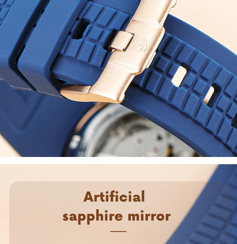 Relógio Masculino Reef Tiger RGA1805 – Quadrado Esportivo de Luxo