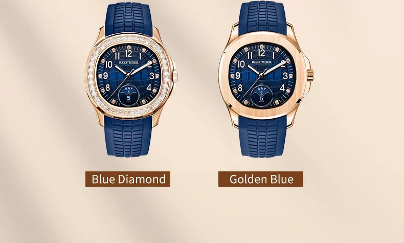 Relógio Masculino Reef Tiger RGA1805 – Quadrado Esportivo de Luxo