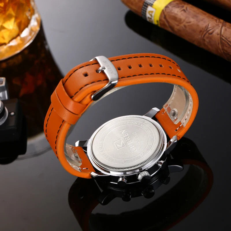 Relógio Masculino CURREN Original – Militar Esportivo