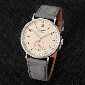 Relógio Masculino SEESTERN 2024 – Automático Ultra Slim | Movimento ST1701