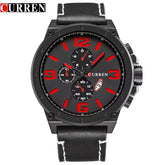 Relógio Masculino CURREN Original – Militar Esportivo