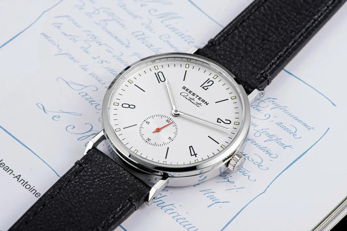 Relógio Masculino SEESTERN 2024 – Automático Ultra Slim | Movimento ST1701
