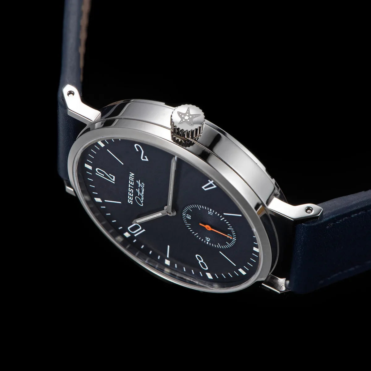 Relógio Masculino SEESTERN 2024 – Automático Ultra Slim | Movimento ST1701