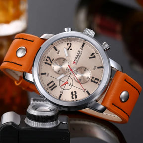 Relógio Masculino CURREN Original – Militar Esportivo