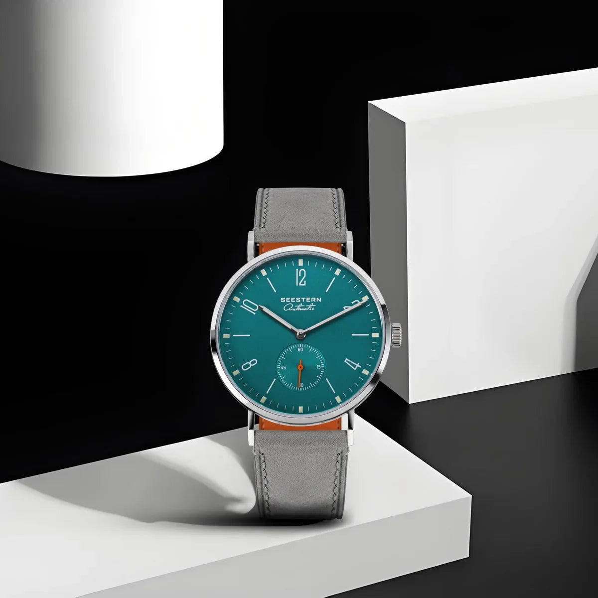 Relógio Masculino SEESTERN 2024 – Automático Ultra Slim | Movimento ST1701