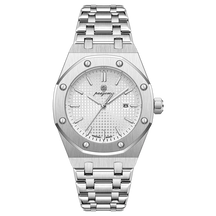 Relógio Masculino PAAZOMU Luxo – Inox Premium | Luminoso | À Prova d’Água