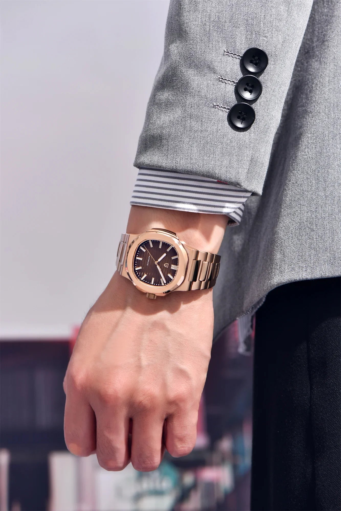 Relógio PAGANI DESIGN 2025 – Automático de Luxo