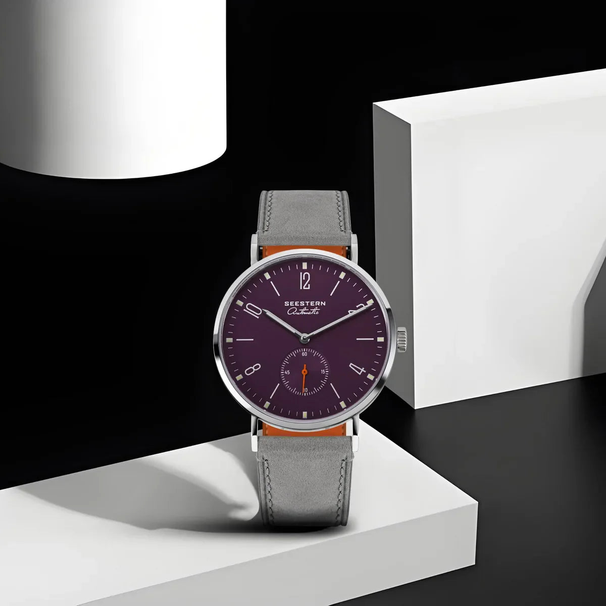 Relógio Masculino SEESTERN 2024 – Automático Ultra Slim | Movimento ST1701